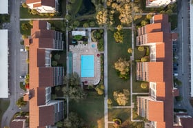 aerial commercial landscaping 10