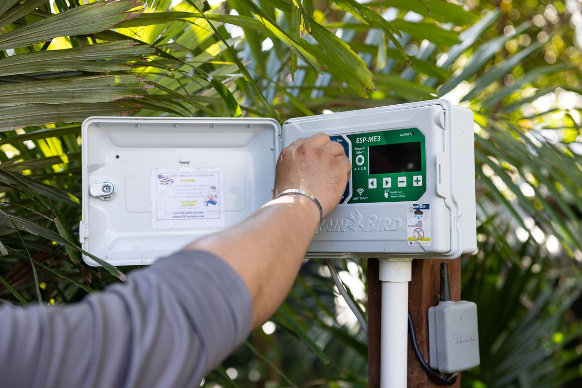 landscape maintenance irrigation crew timer 3