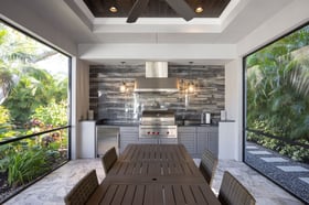 outdoor kitchen table 2