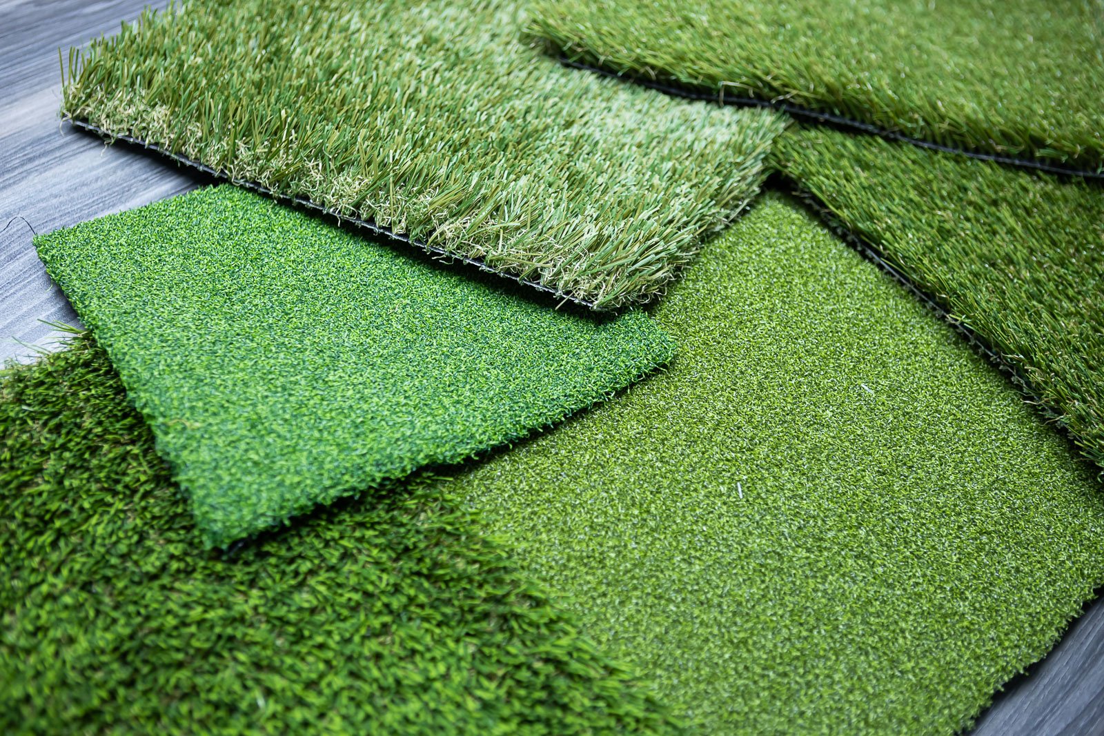 artificial turf samples