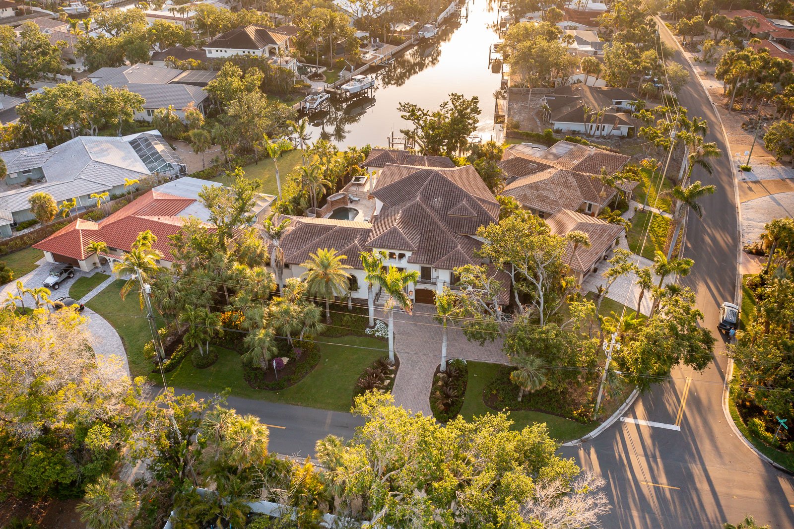 landscape maintenance aerial view 1