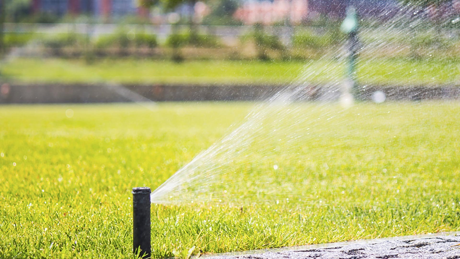 banner-irrigation-sprinkler-watering-lawn