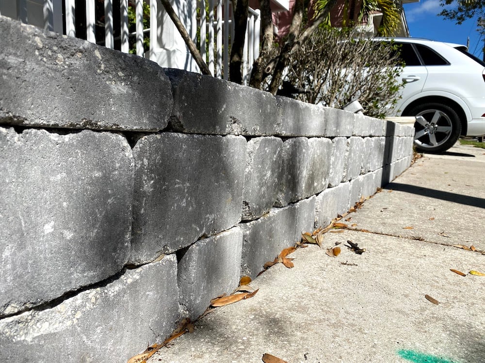 paver retaining wall 