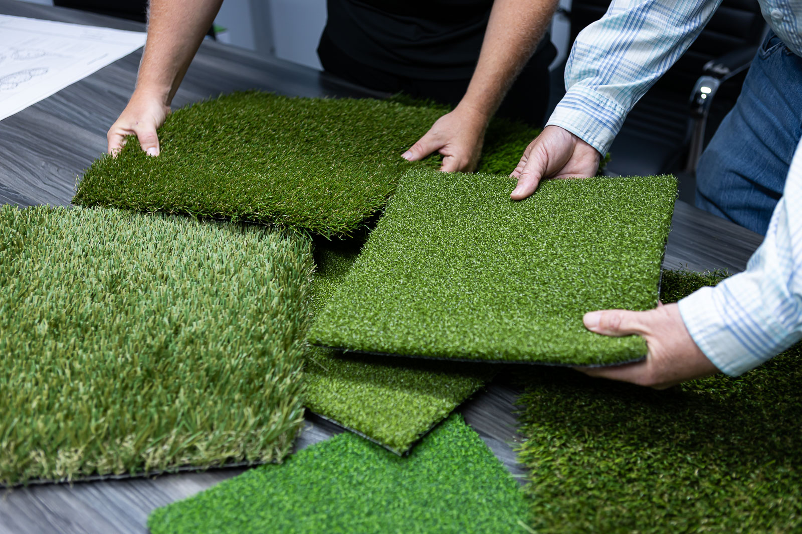 artificial turf samples 2